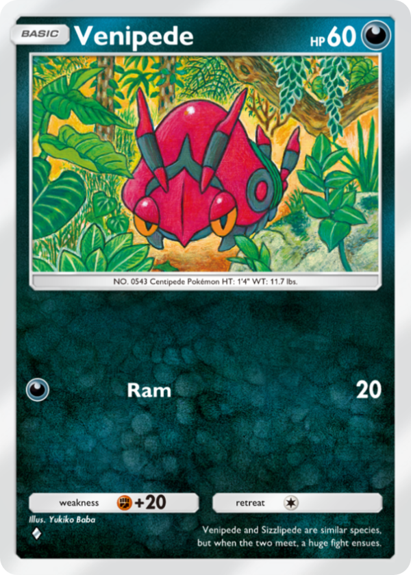 Card: Venipede