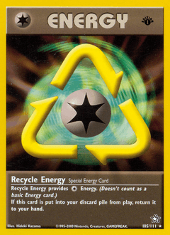 Card: Recycle Energy