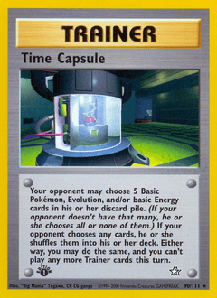 Card: Time Capsule