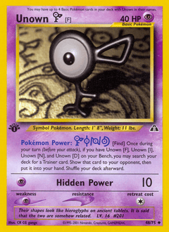Card: Unown Fighting