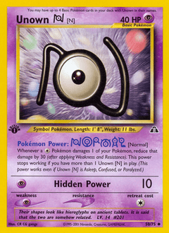 Card: Unown Dragon