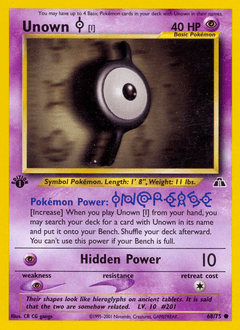 Card: Unown [I]