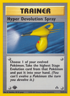 Card: Hyper Devolution Spray