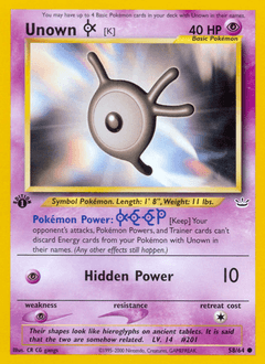 Card: Unown [K]