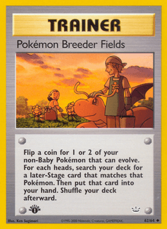 Card: Pokémon Breeder Fields
