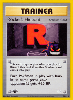 Card: Rocket's Hideout