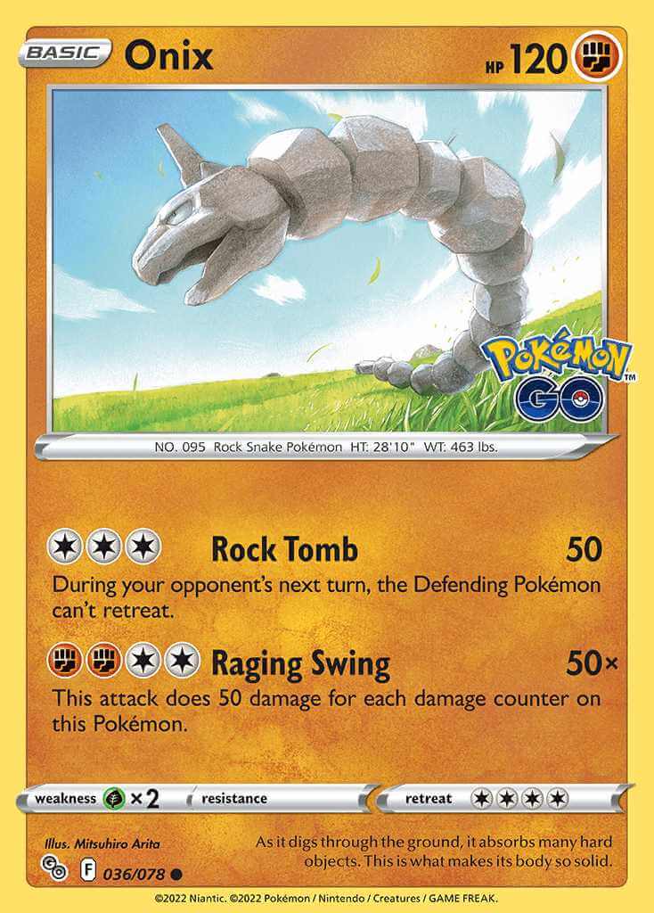 Onix pgo 36 Pok mon Card Database PokemonCard