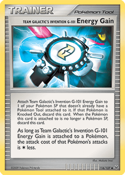Card: Team Galactic's Invention G-101 Energy Gain