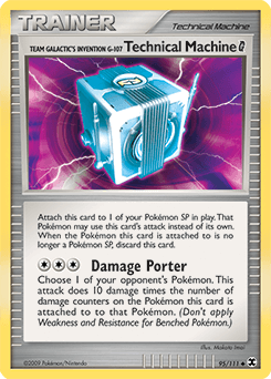 Card: Team Galactic's Invention G-107 Technical Machine G
