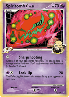 Spiritomb 10/102 Holo Rare HGSS Triumphant Pokemon Card Values - MAVIN