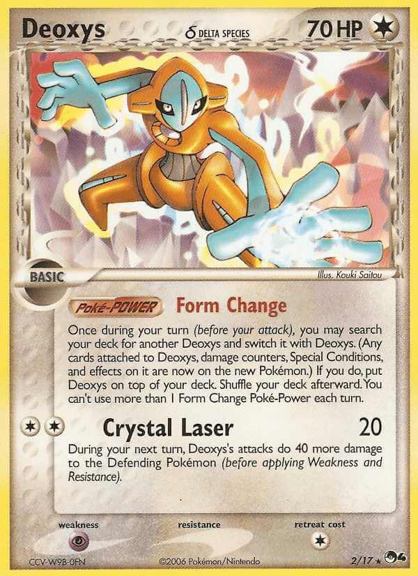 Deoxys - PokemonCard