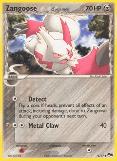 Card: Zangoose δ