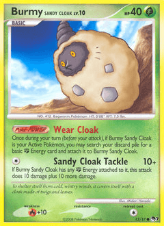 Card: Burmy Sandy Cloak