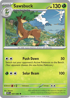 Card: Sawsbuck