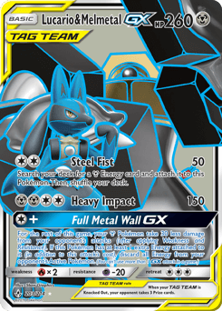 Card: Lucario & Melmetal-GX