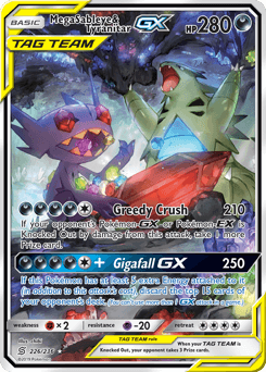 Card: Mega Sableye & Tyranitar-GX