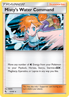 Card: Misty's Water Command