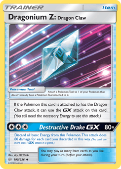 Card: Dragonium Z: Dragon Claw