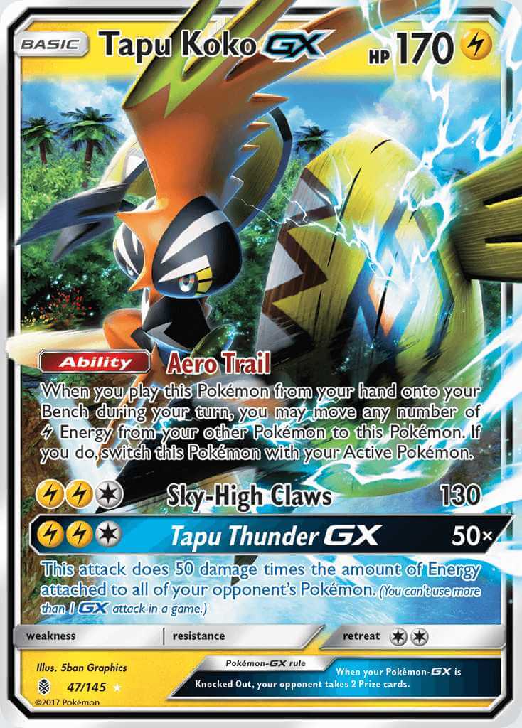 Pokémon TCG Deck Profile - Tapu Koko GX!