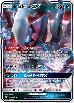 Card: Darkrai-GX