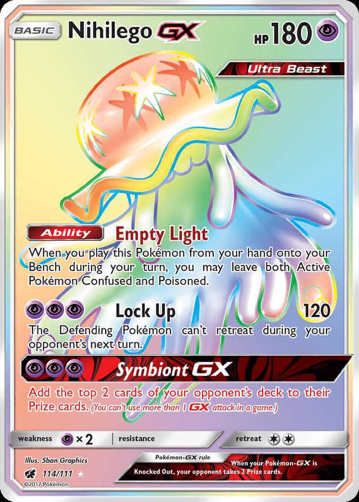 Nihilego (sm8-106) - Pokémon Card Database - PokemonCard