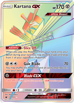 Pokemon Complete Deck - Grass Ultra Beast - Pheromosa & Buzzwole GX, Kartana