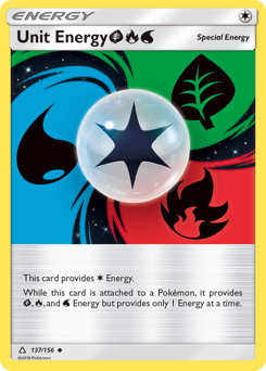 Card: Unit Energy GrassFireWater