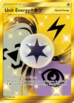 Card: Unit Energy LightningPsychicMetal