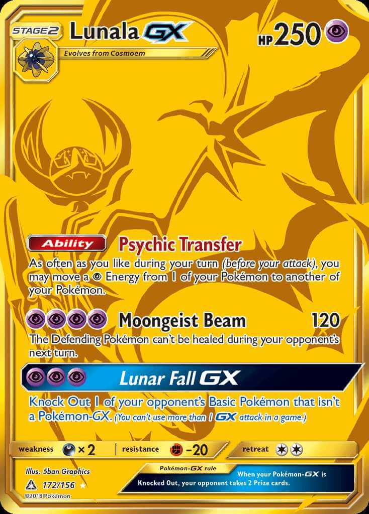 Pokémon TCG: Lunala-GX Box -  - Pokémon TCG & Accessories