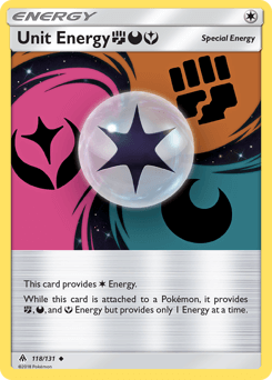 Card: Unit Energy FightingDarknessFairy