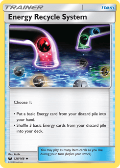 Card: Energy Recycle System