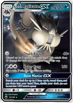 Card: Alolan Raticate-GX