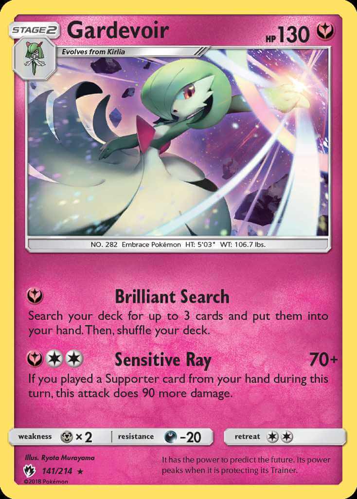 Gardevoir (sm8-141) - Pokémon Card Database - PokemonCard