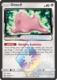 Card: Ditto ◇
