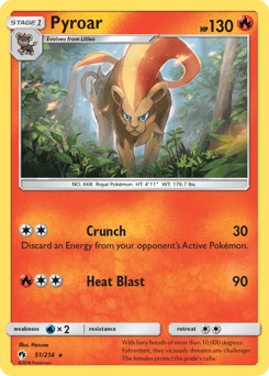 Card: Pyroar