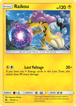 Pokémon, Other, Pokmon Raikou V Card Brilliant Stars