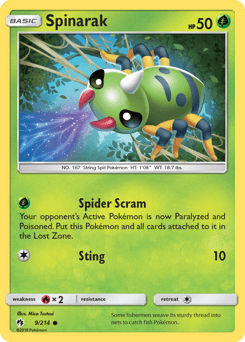 Card: Spinarak