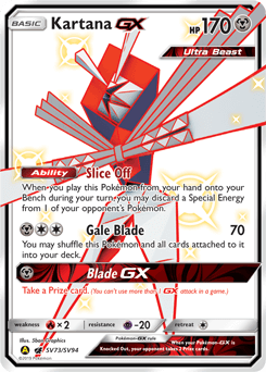 Card: Kartana-GX