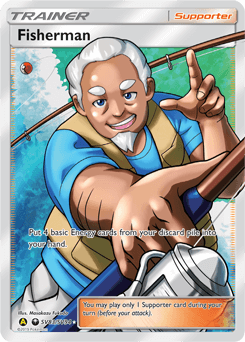Card: Fisherman