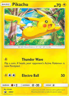 Card: Pikachu