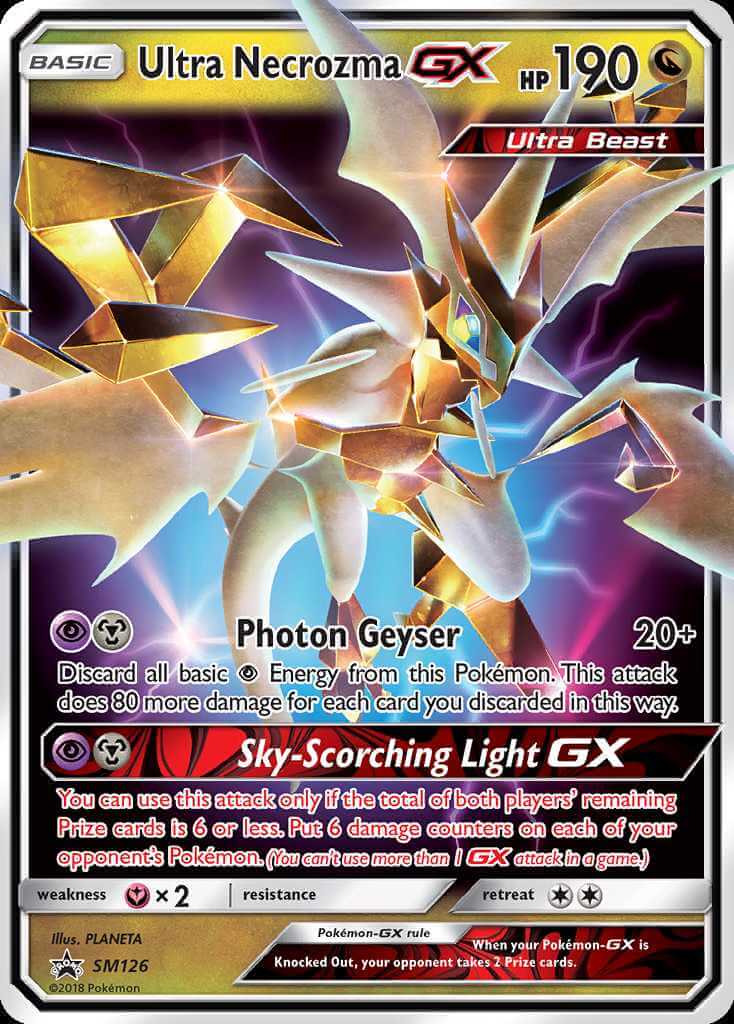 Pokémon Card Database - Dragon Majesty - #78 Ultra Necrozma GX