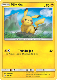 Card: Pikachu