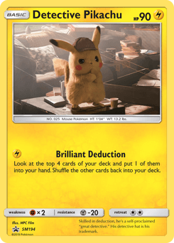 Card: Detective Pikachu