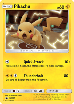 Card: Pikachu