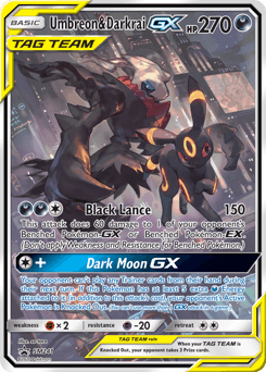 Card: Umbreon & Darkrai-GX