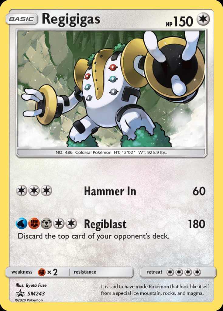 Regigigas Deck - PokemonCard