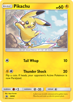 Card: Pikachu