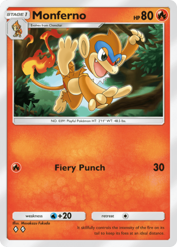 Card: Monferno