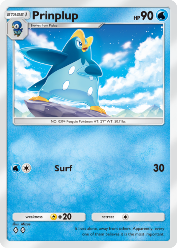 Card: Prinplup