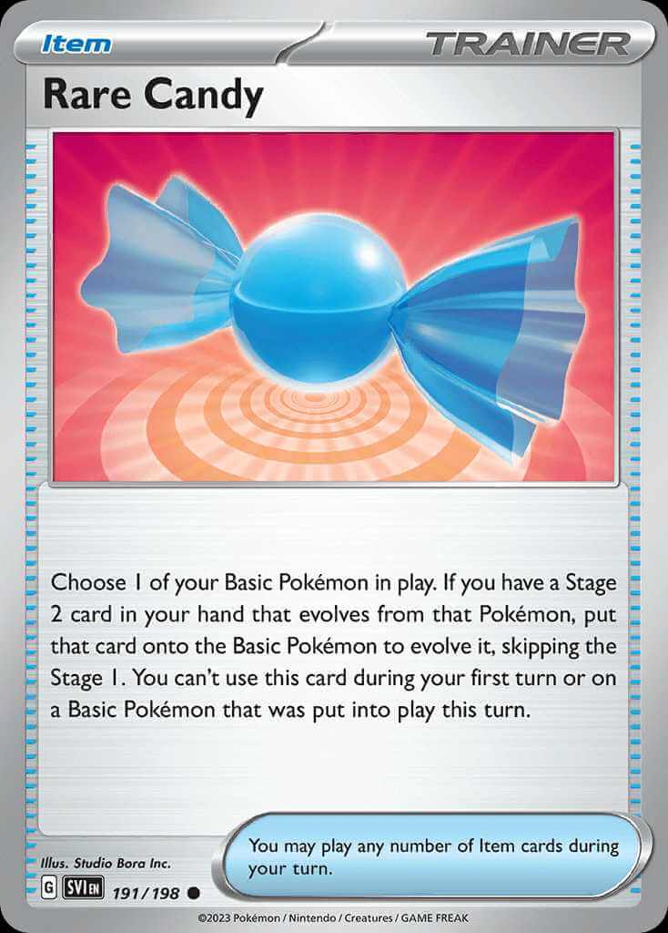 Rare Candy sv1 191 Pok mon Card Database PokemonCard